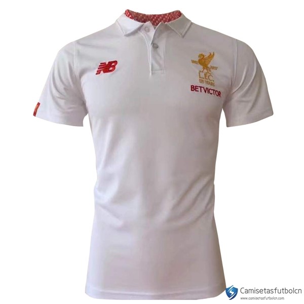 Polo Liverpool 2017-18 Blanco